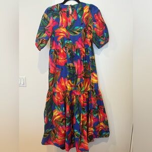 Beautiful maxi/ midi Farm Rio dress